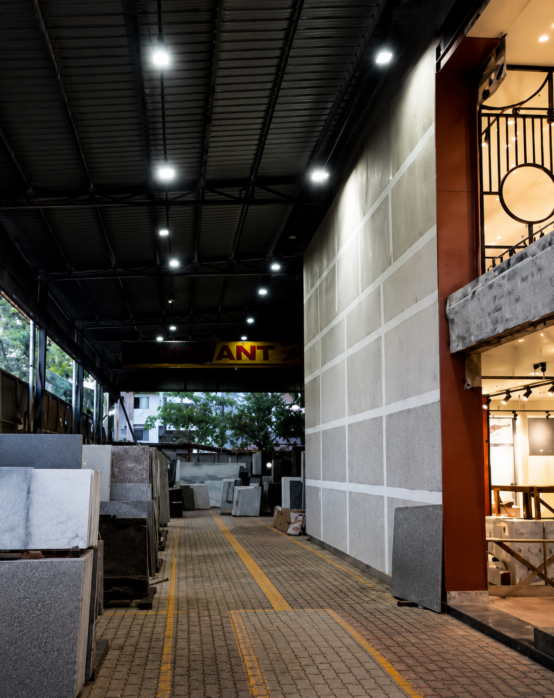 Vedant Granite manufacturing facility